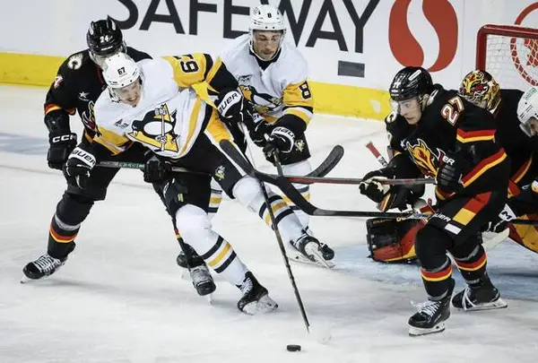 Penguins fall to Flames in shootout, lose 3rd consecutive game
