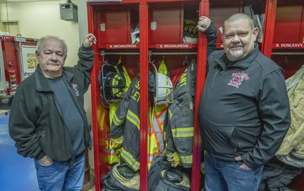 Pleasant Valley fire chief passes torch to son after decades on the job in O’Hara