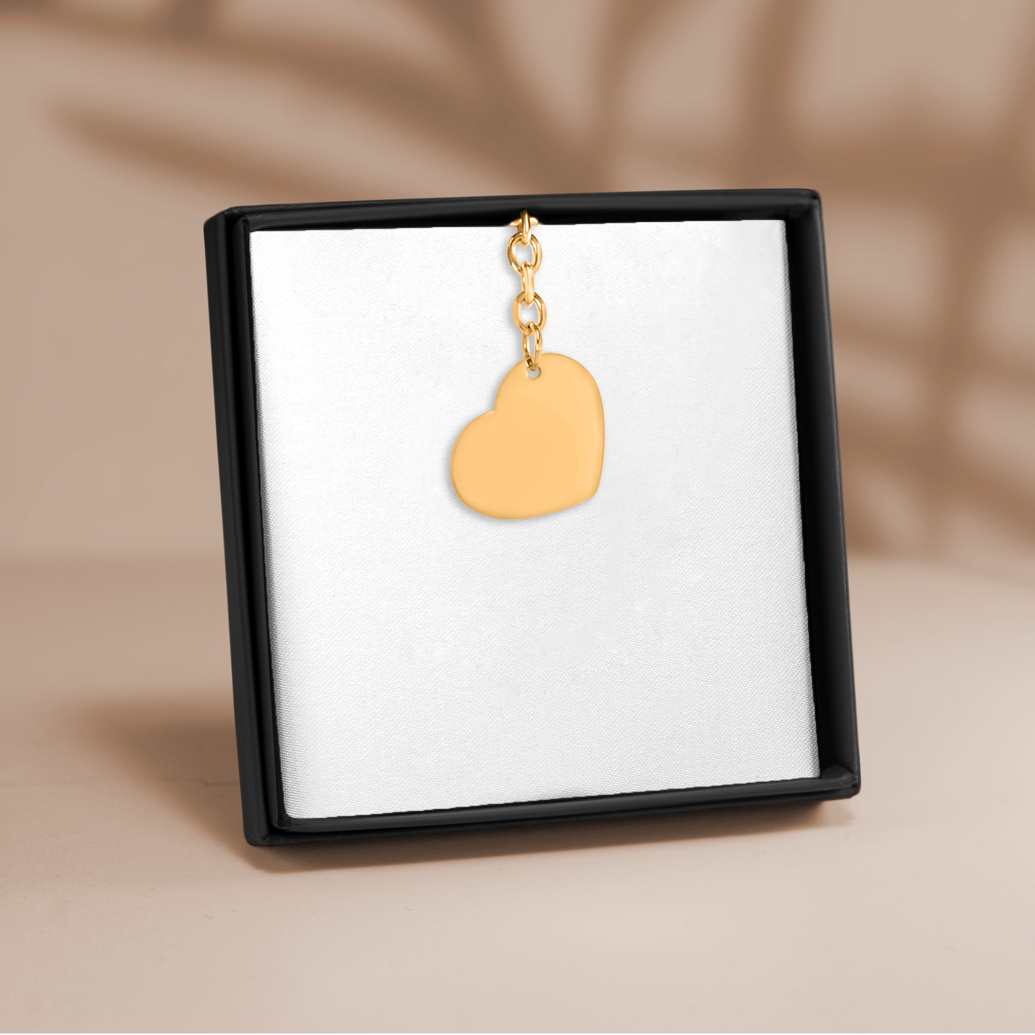 Heart Keychain - print on demand keychain