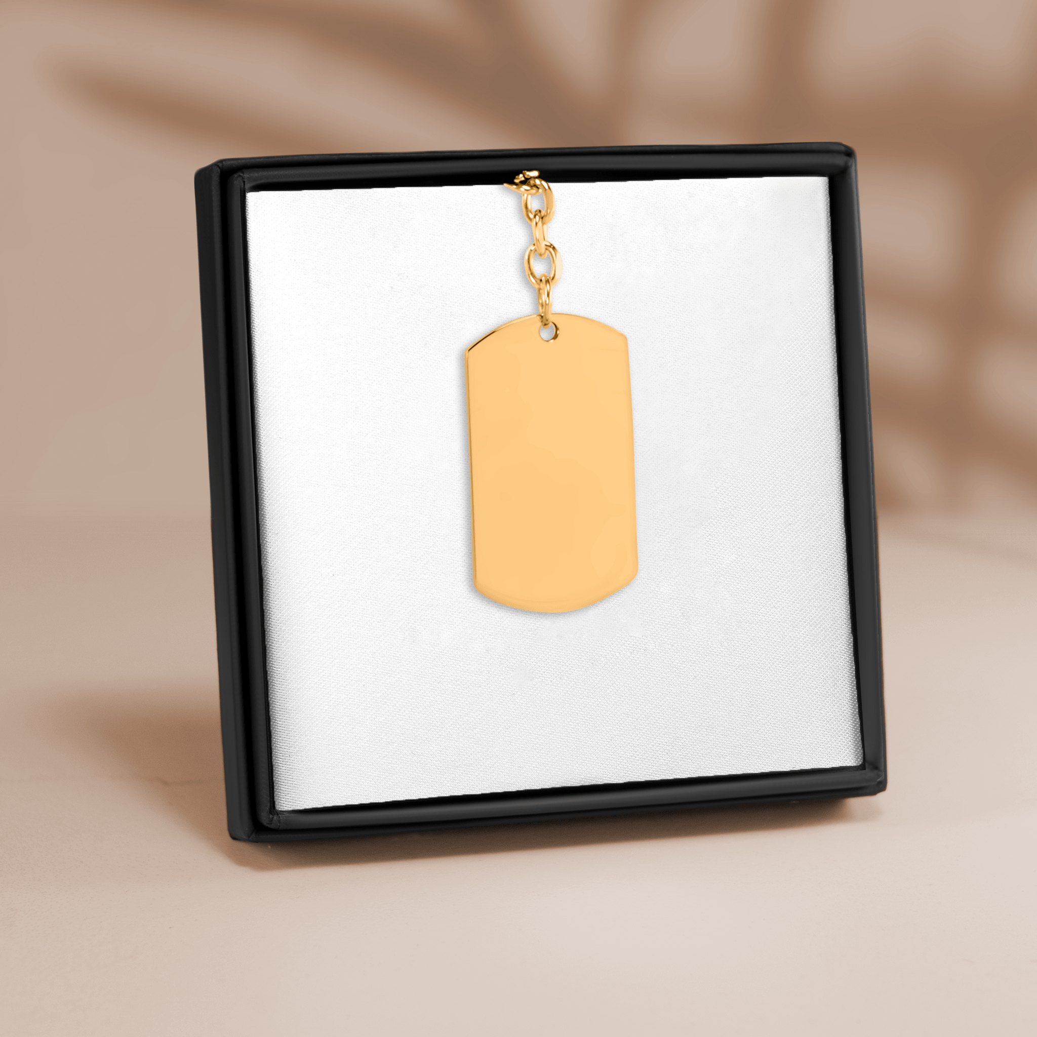 Tag Keychain - print on demand keychain