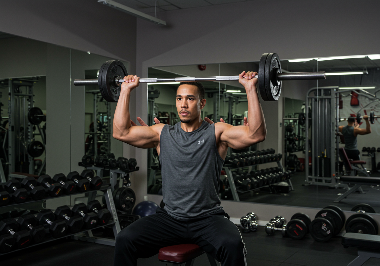 Blueprint for Powerful Shoulders: Dumbbell, Barbell, and Machine Synergy