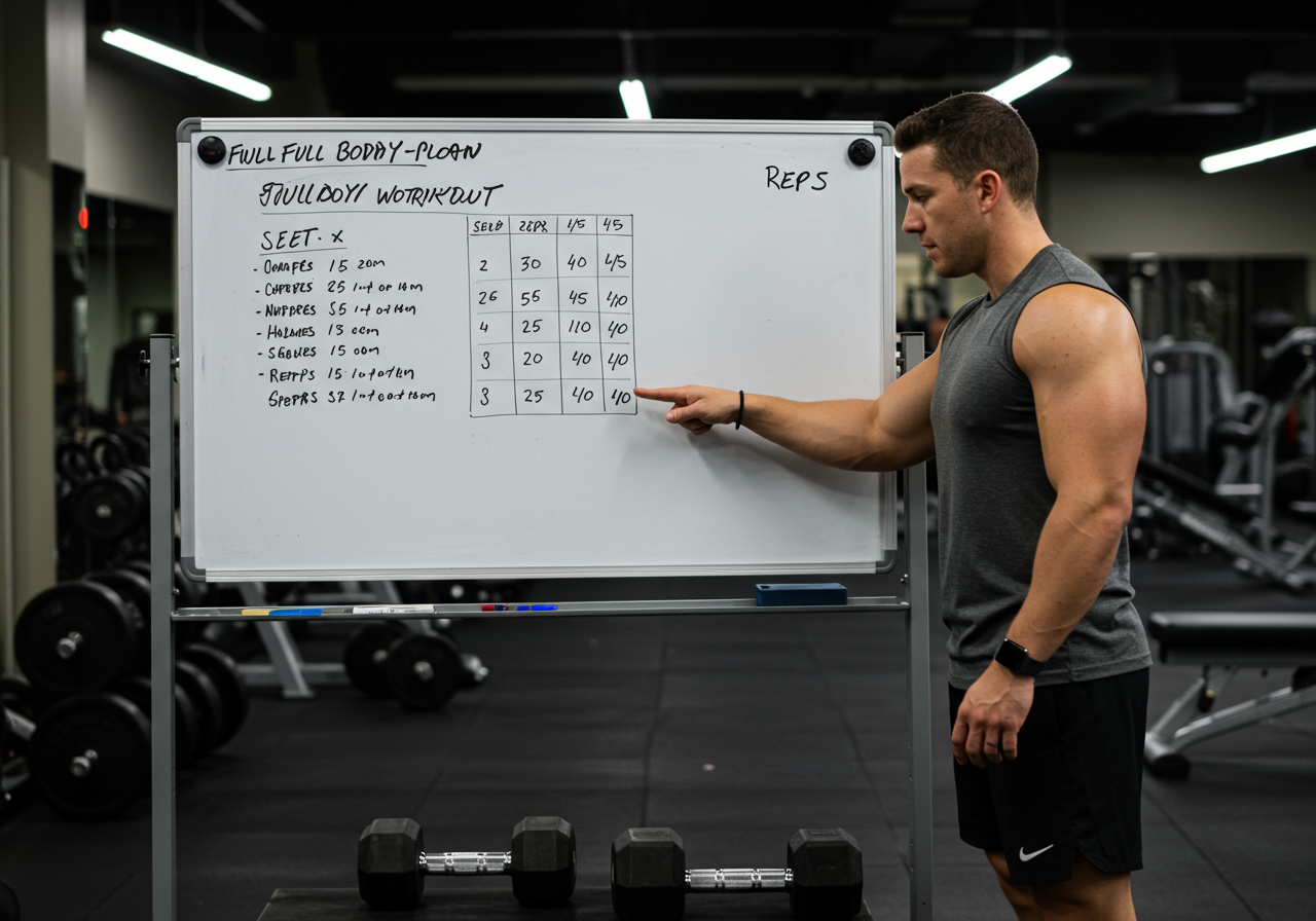 Weekly Strength Architecture Built Around Dumbbell Deadlifts