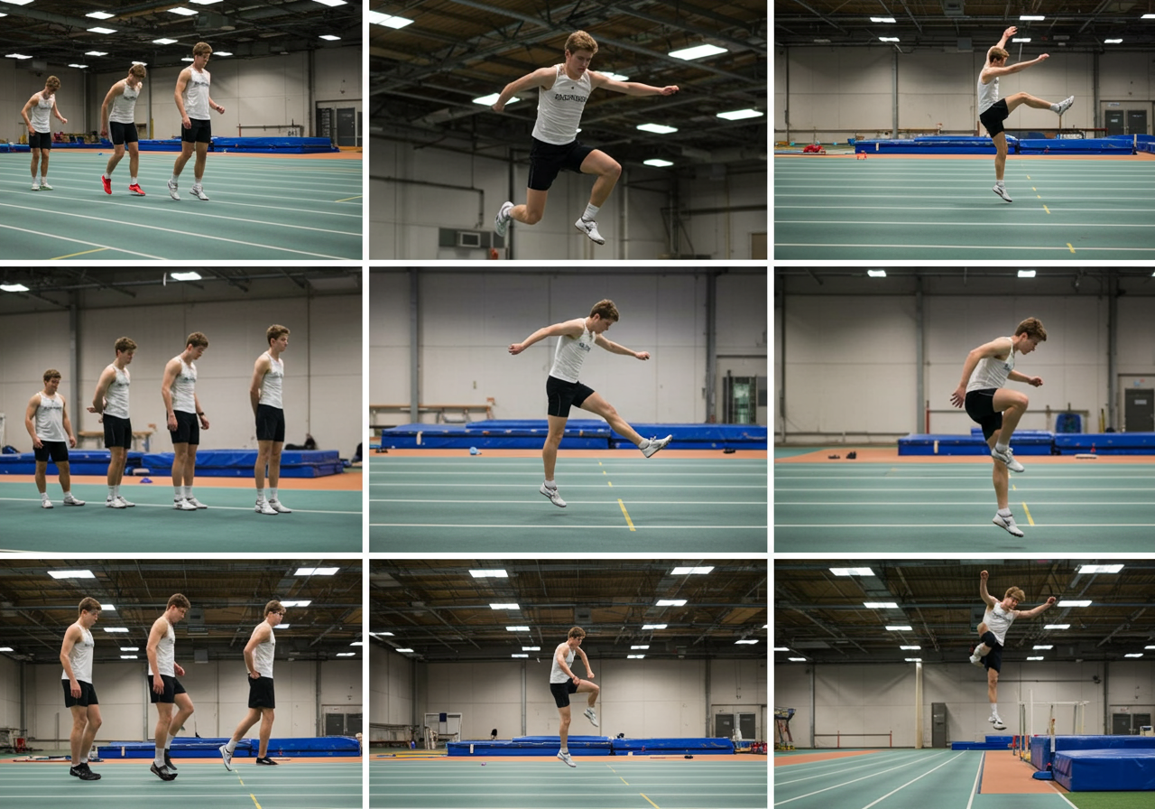 Scale from 60 Contacts to Advanced Depth Jumps