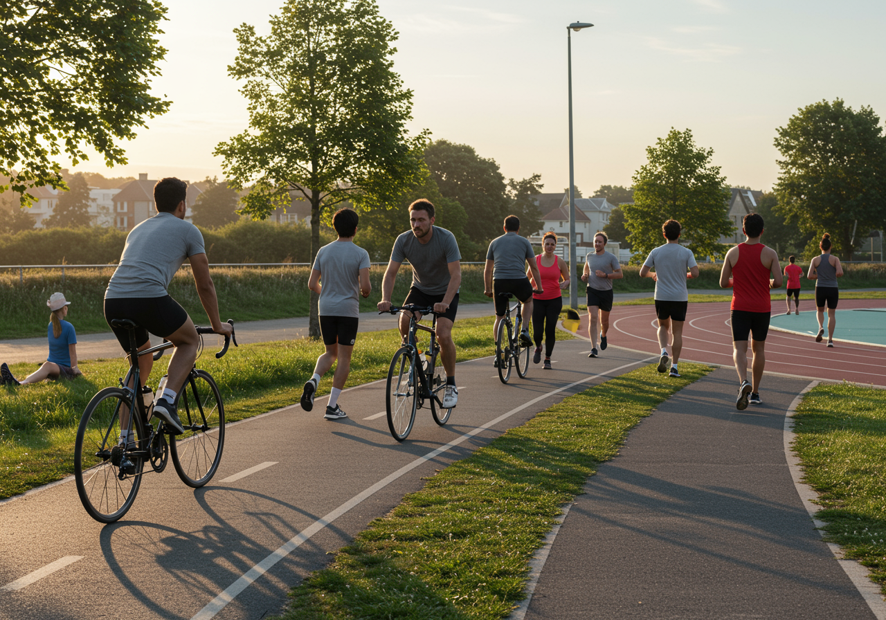 Eight-week plan: frequency, duration, and intensity zones