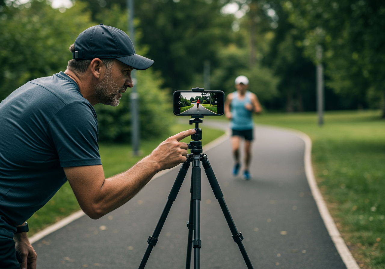 Adjust posture, cadence, and foot strike incrementally