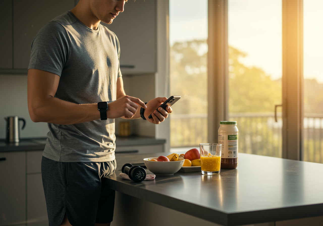 Split daily intake into strategic meals around workouts