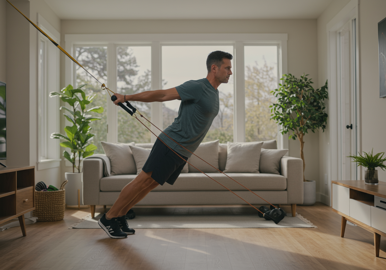 Build Full-Body Strength With Bands at Home