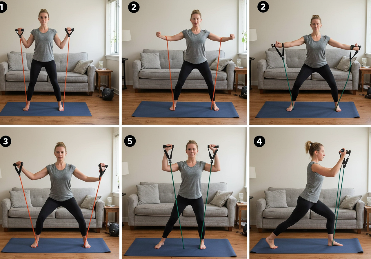 Eight-Week Progression From Light to Heavy Bands