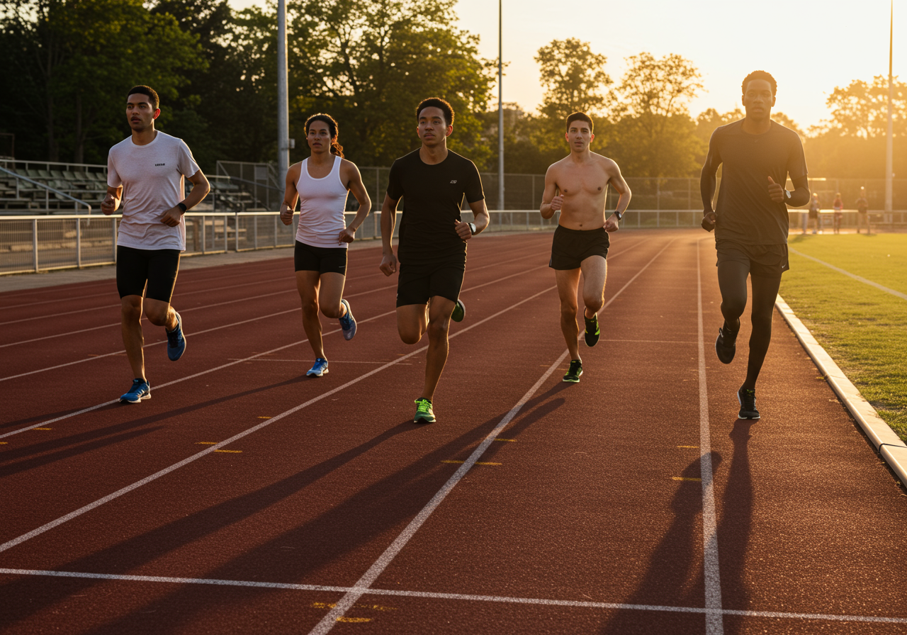 Eight-week progression from beginner to advanced running form