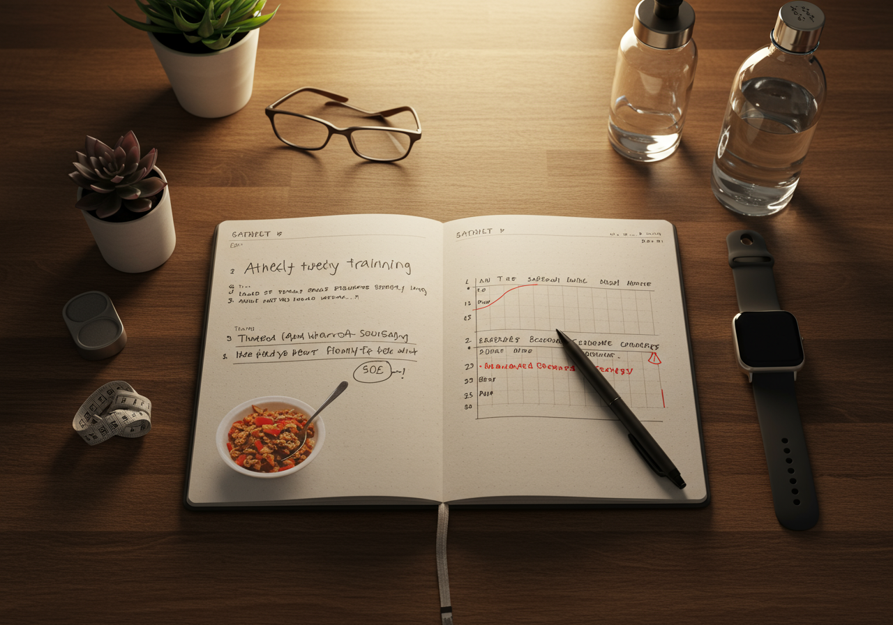 Four-week ramp from basics to race-day fueling