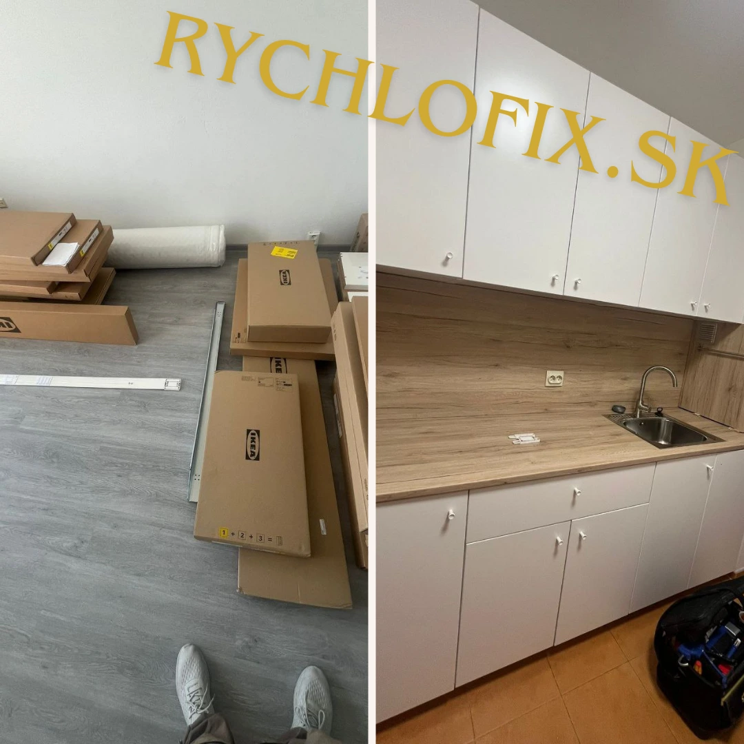 Монтаж шкафов и стеллажей в Братиславе