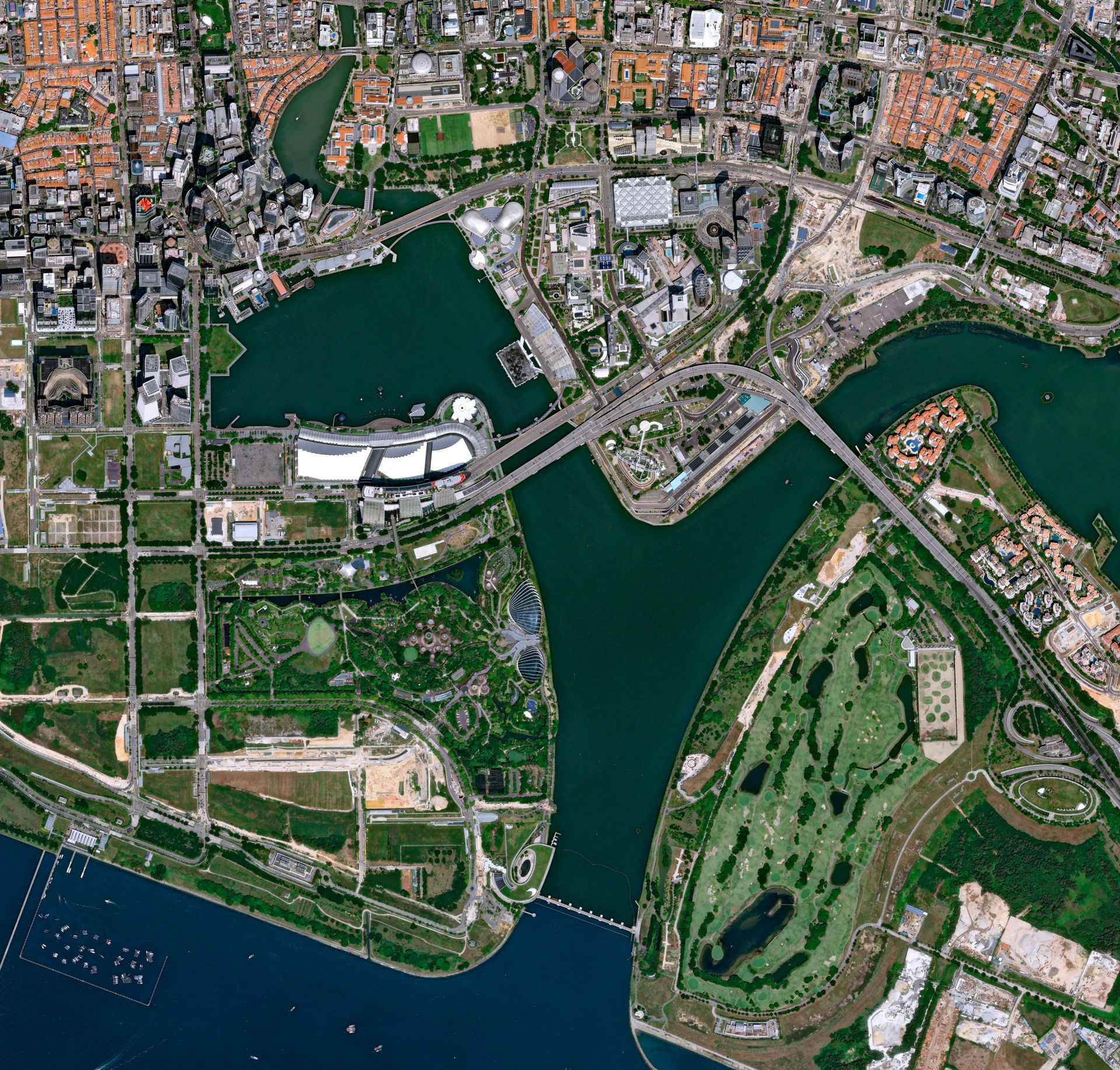 Singapore, Gardens by the bay, HD15 Very High-Resolution Imagery thumbnail