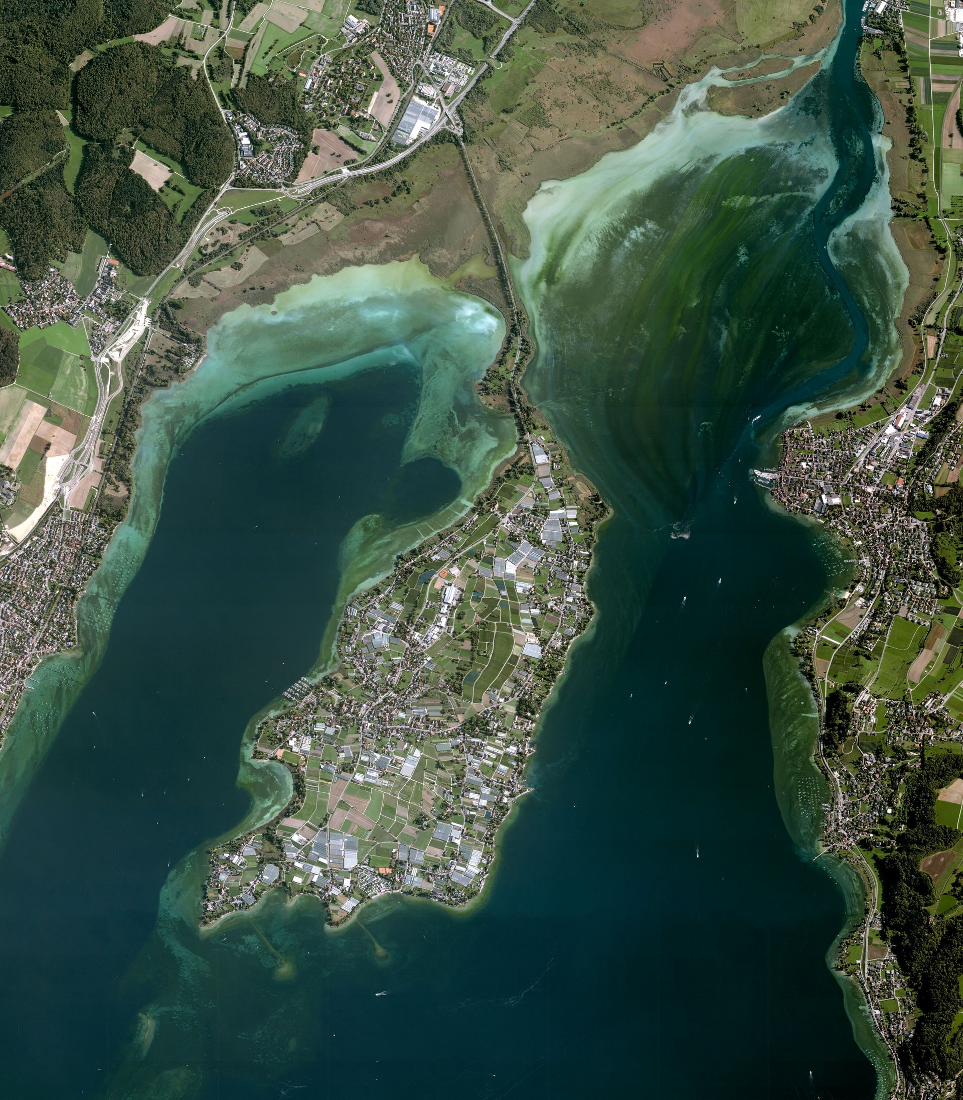 Reichenau Island, Germany satellite image from Pléiades Neo thumbnail