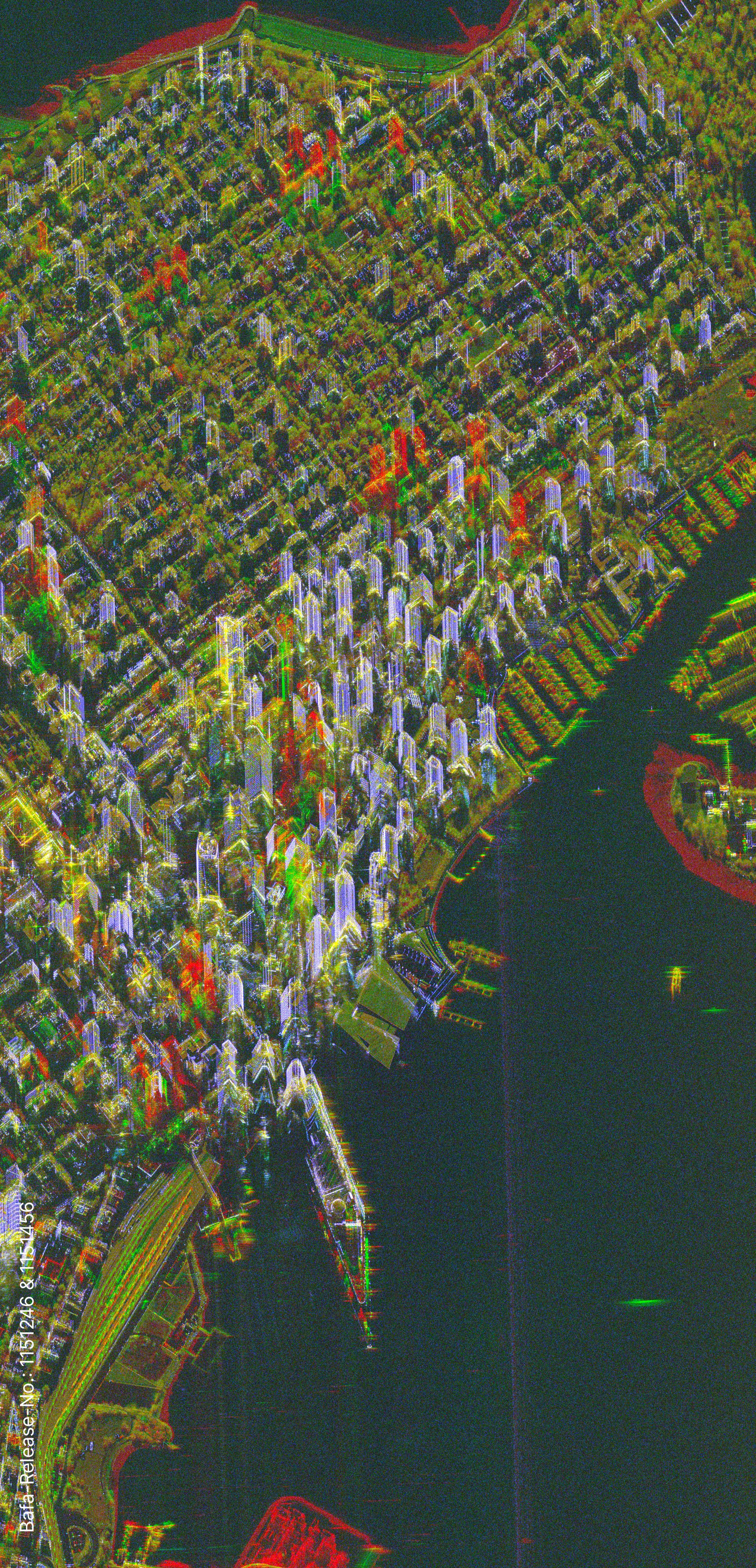 Vancouver, Canada Satellite image from Radar Constellation thumbnail