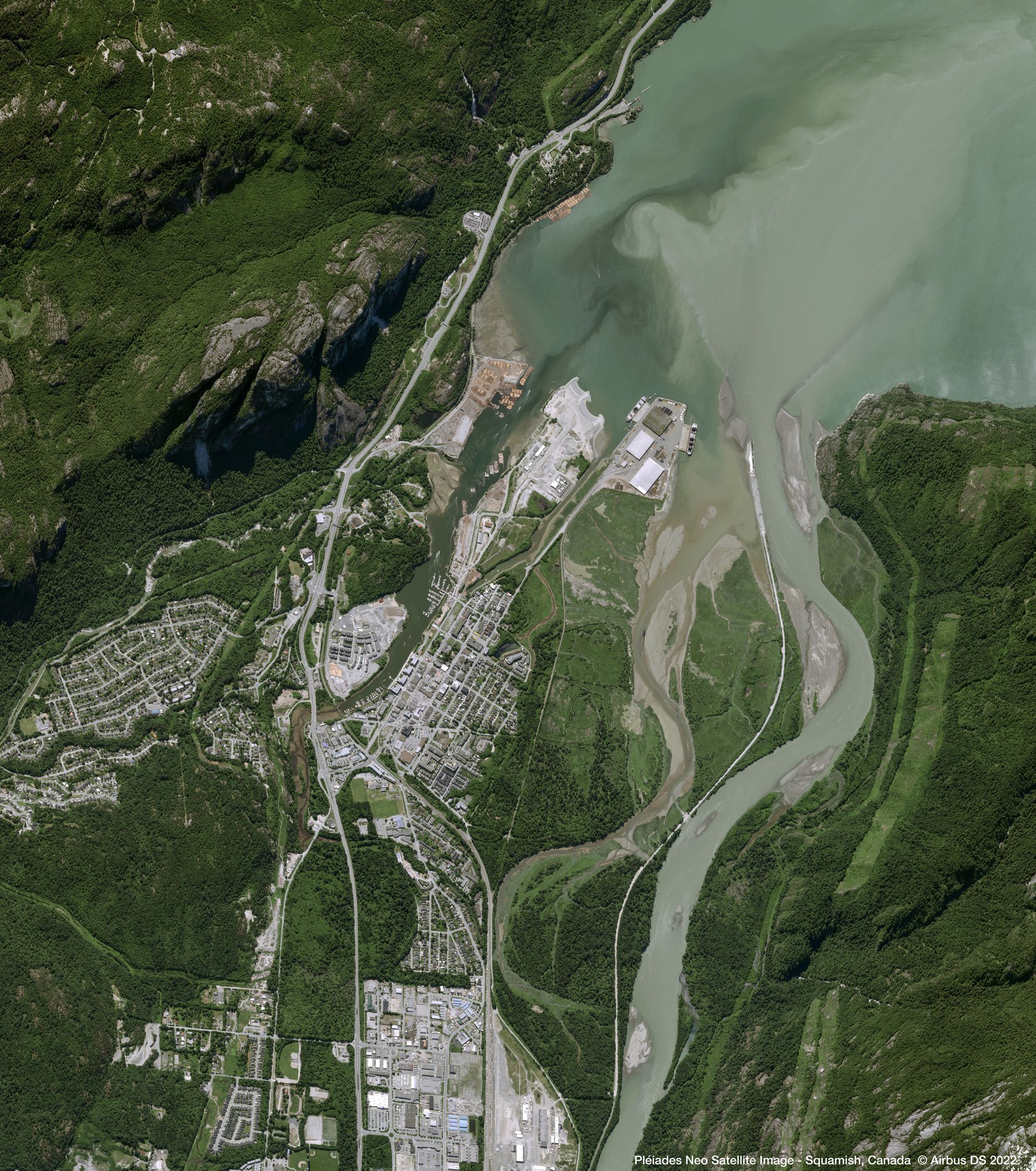 Carbon Capture in Canada Satellite image from Pléiades Neo thumbnail