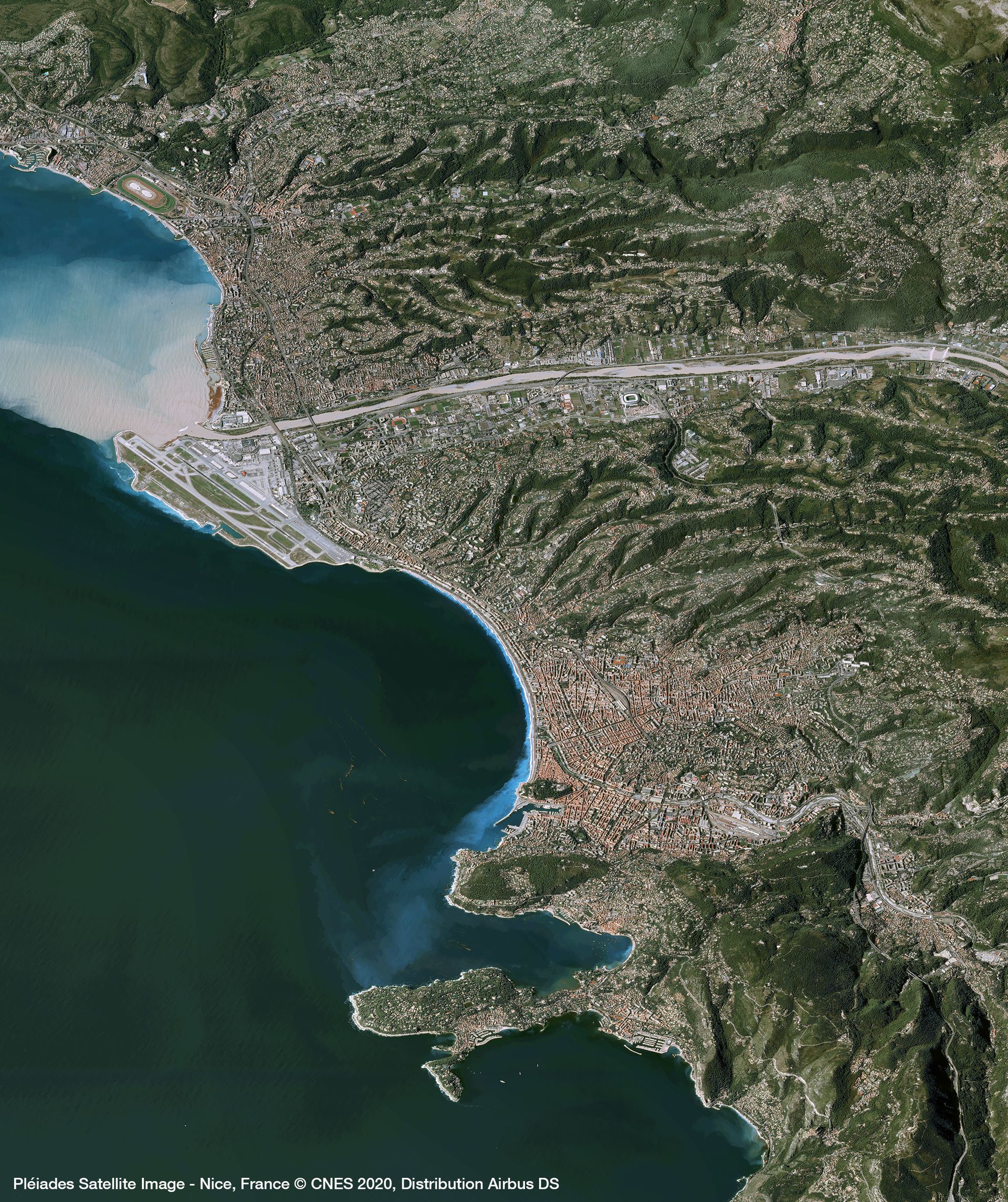 Alex Storm, Nice Satellite image from Pléiades thumbnail
