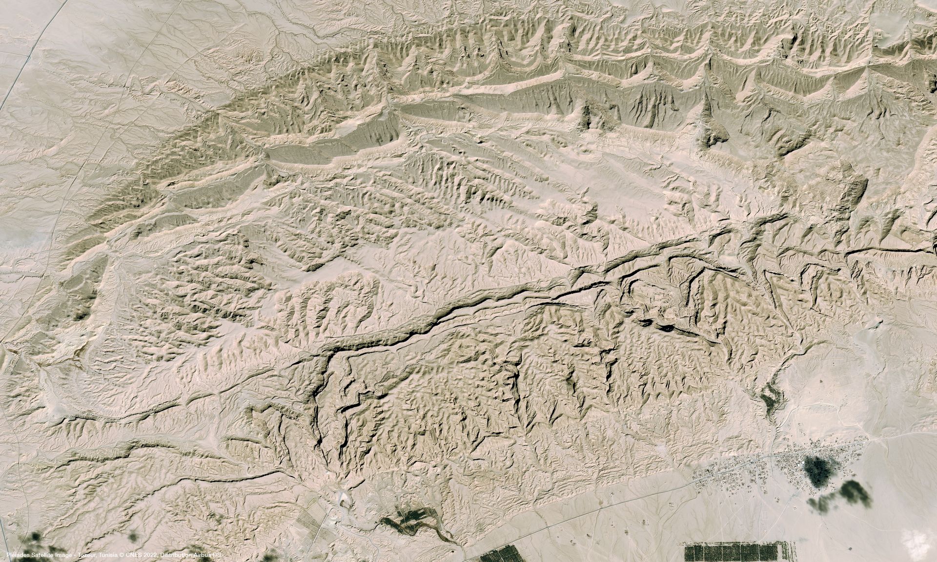 Sidi Bouhlel Satellite image from Canyon Pléiades thumbnail
