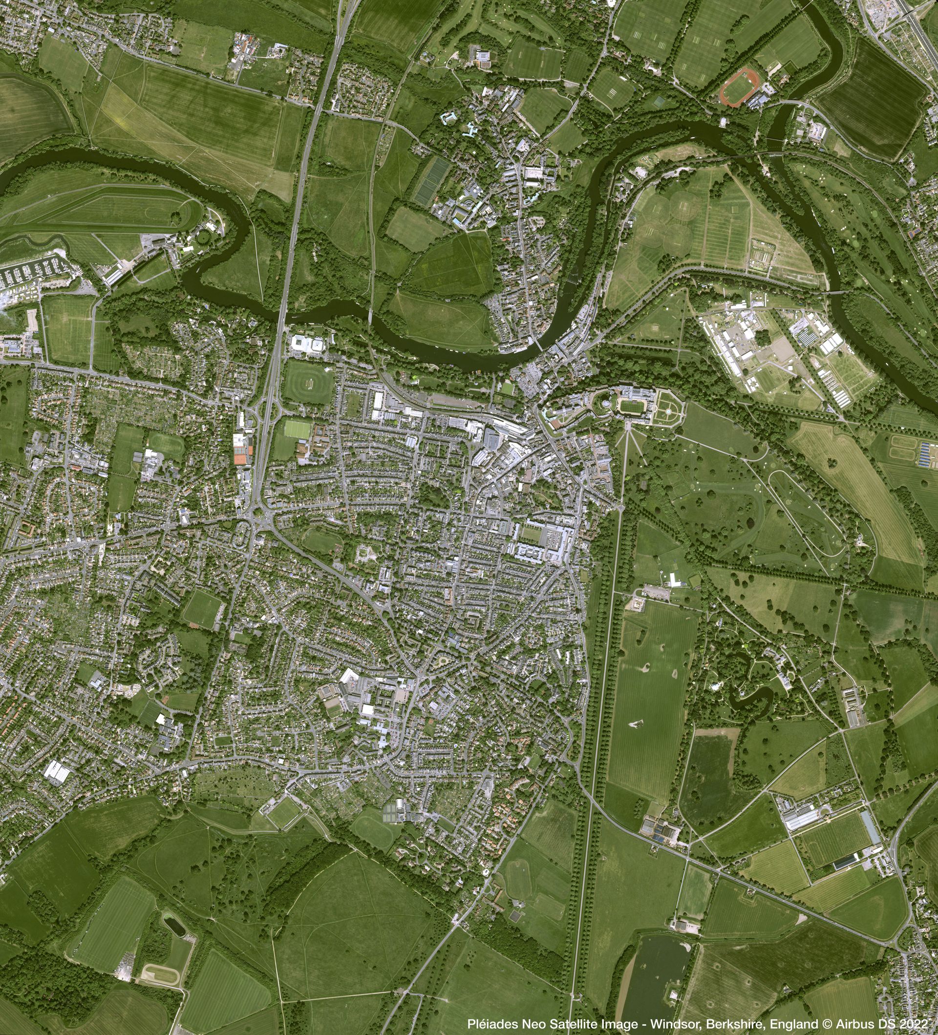 Windsor Satellite image from Pléiades Neo thumbnail