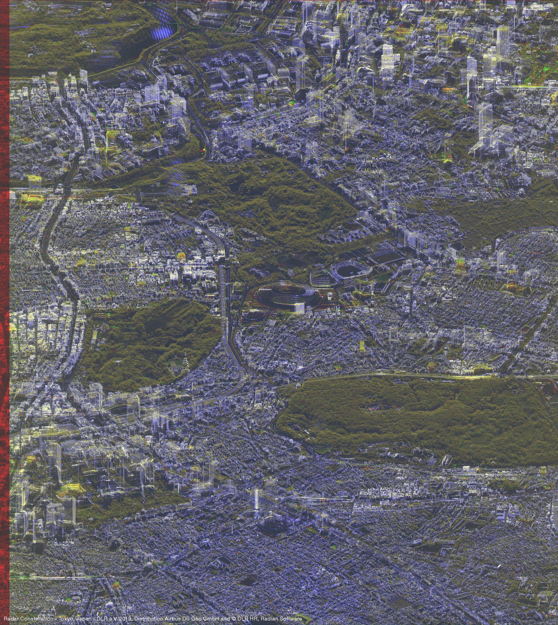 Tokyo, Japan Satellite image from Radar Constellation thumbnail