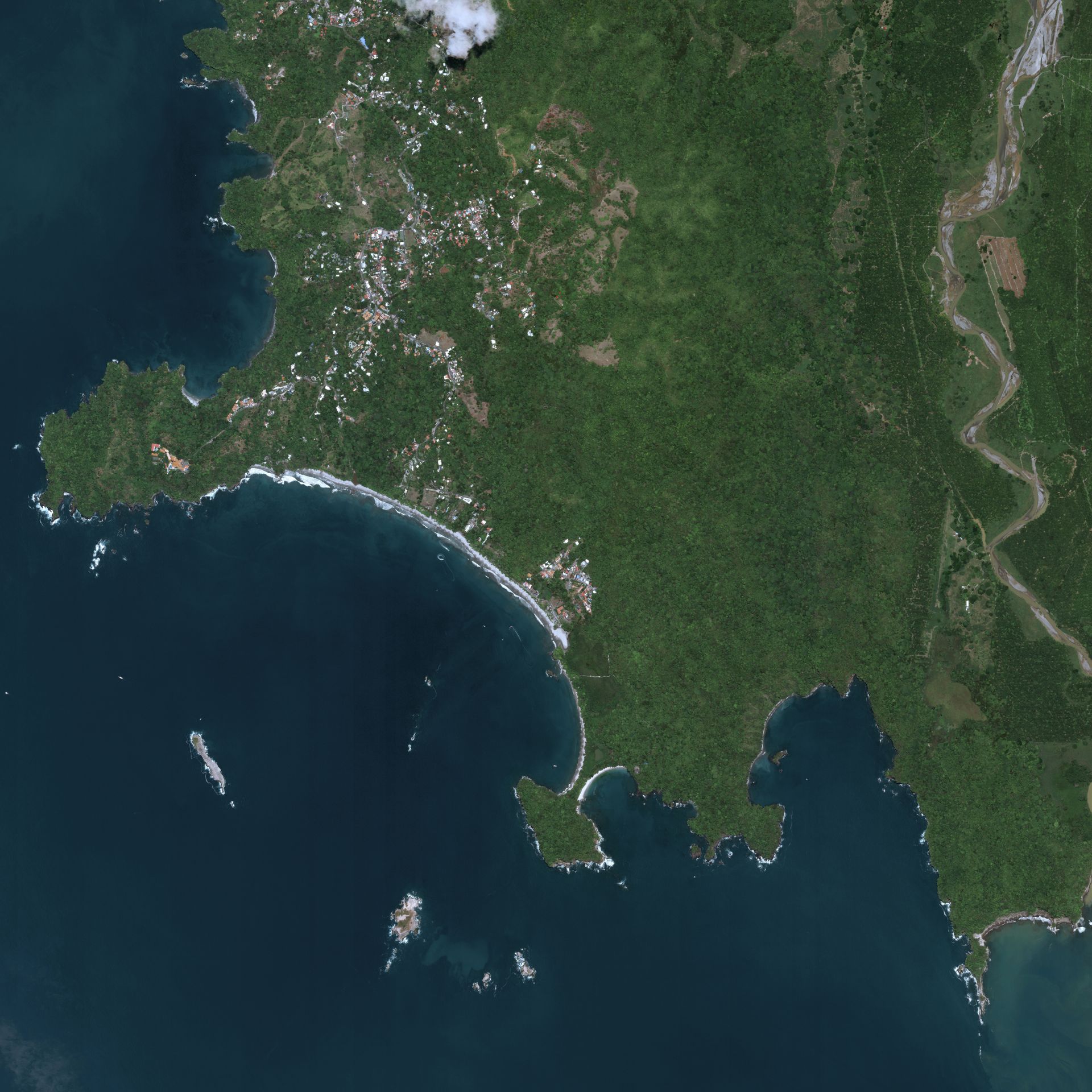 Manuel Antonio Park, Costa Rica, Very High-Resolution Imagery thumbnail