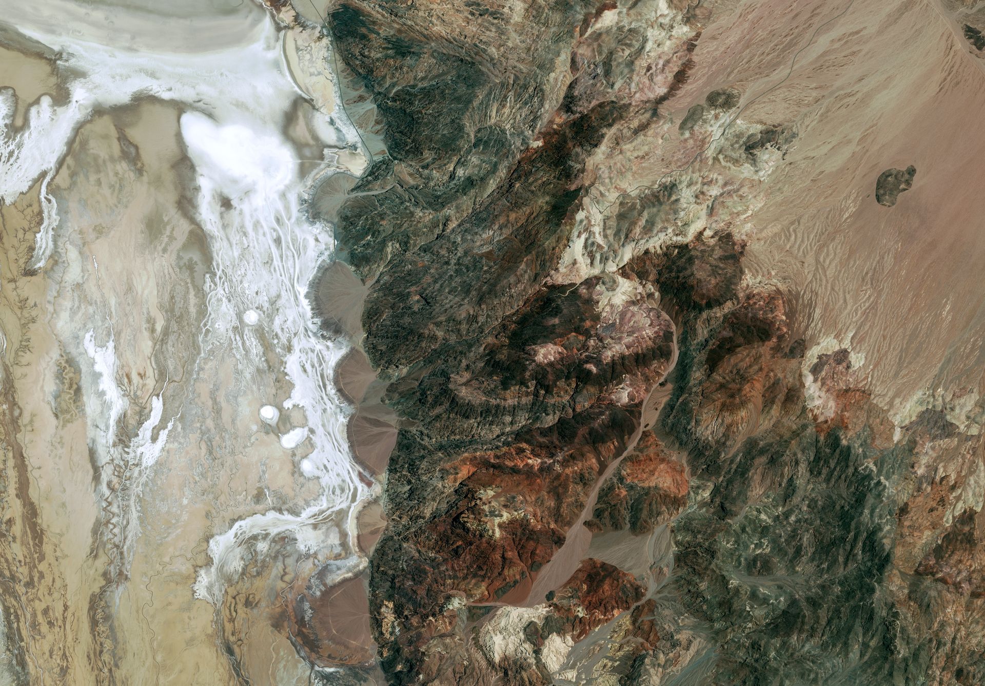 Death Valley, California, USA, Country-wide satellite imagery thumbnail