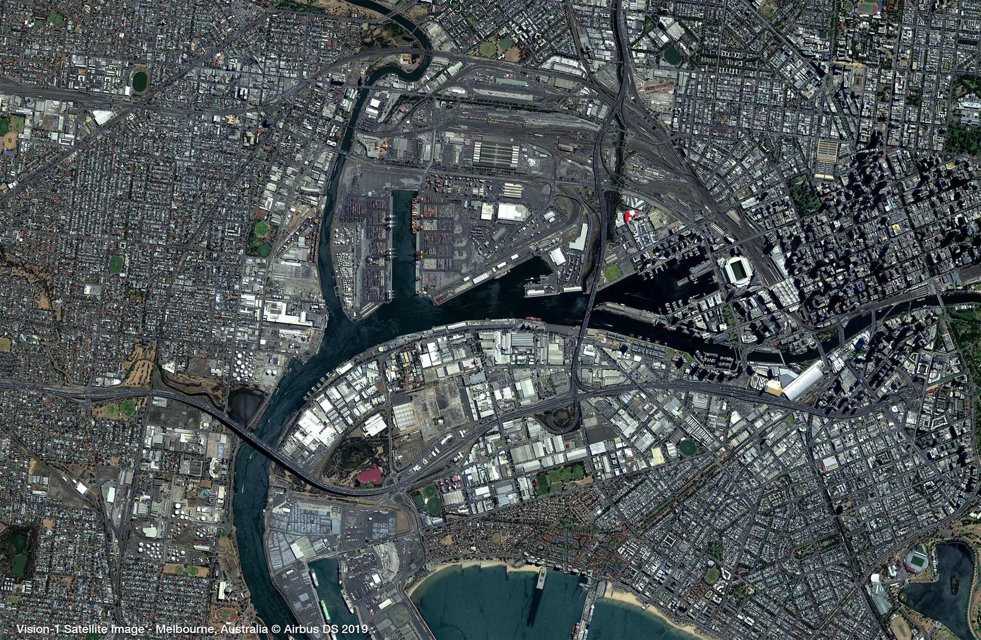 Melbourne Satellite image from Vision-1 thumbnail