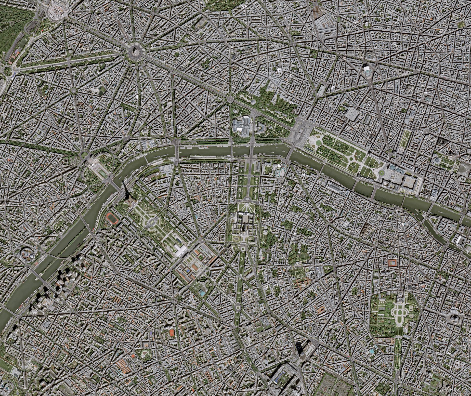 Paris, France, Very High-Resolution Imagery thumbnail