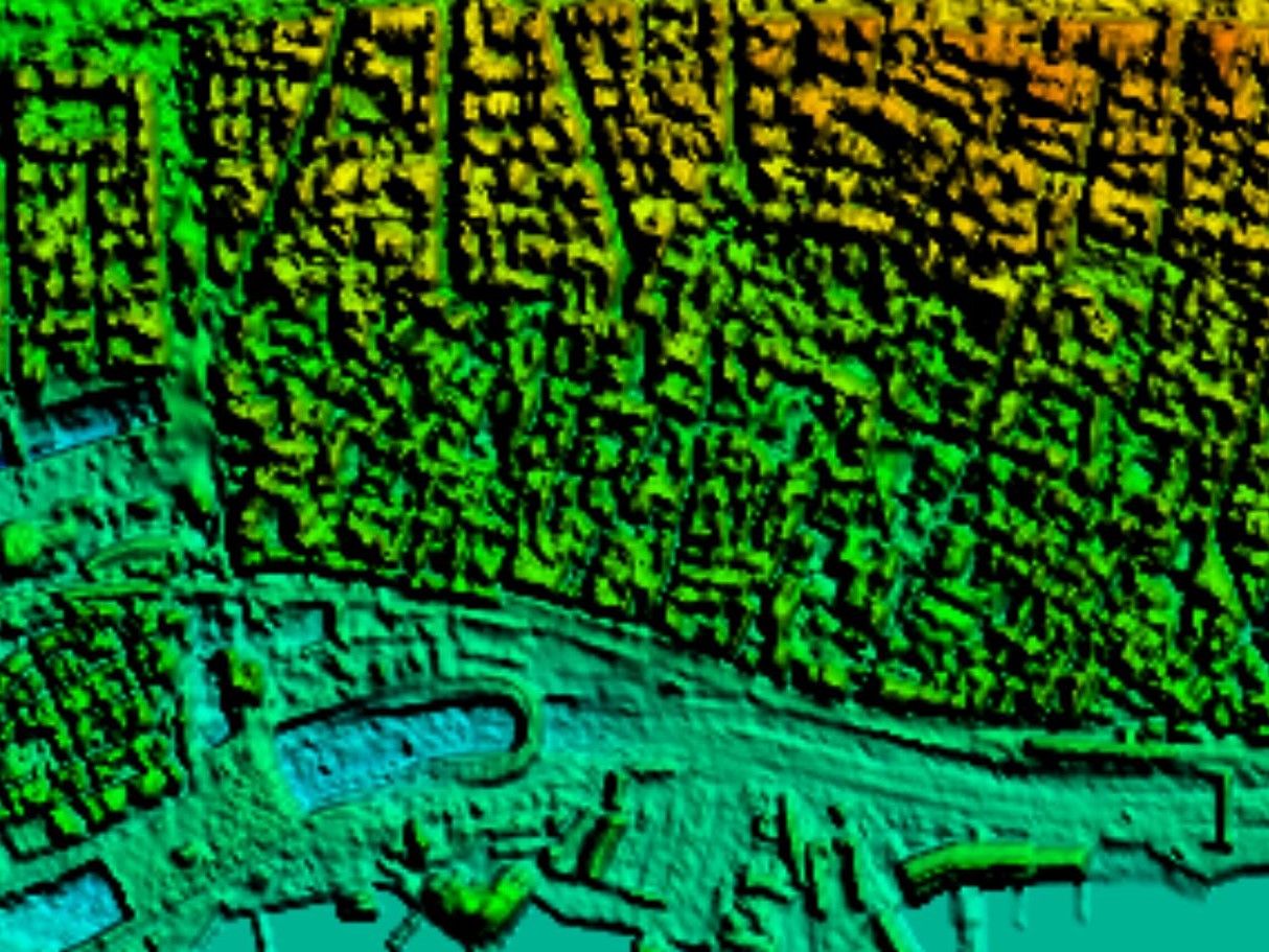 Sample geospatial Imagery | Elevation 4 DSM Dataset