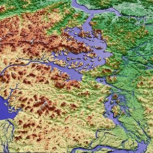 WorldDEM™ - WorldDEM™ Neo satellite image