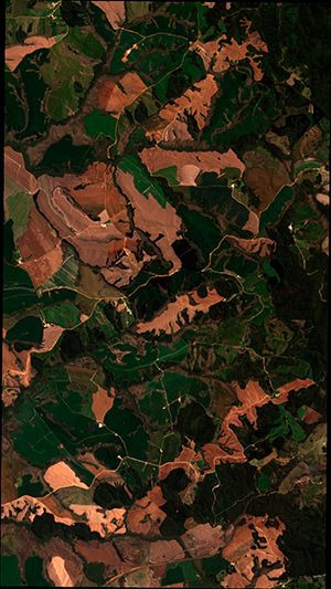 Sample satellite Imagery SPOT 7 Ortho - Curitiba Brazil Sample satellite Imagery SPOT 7 Ortho - Curitiba Brazil
