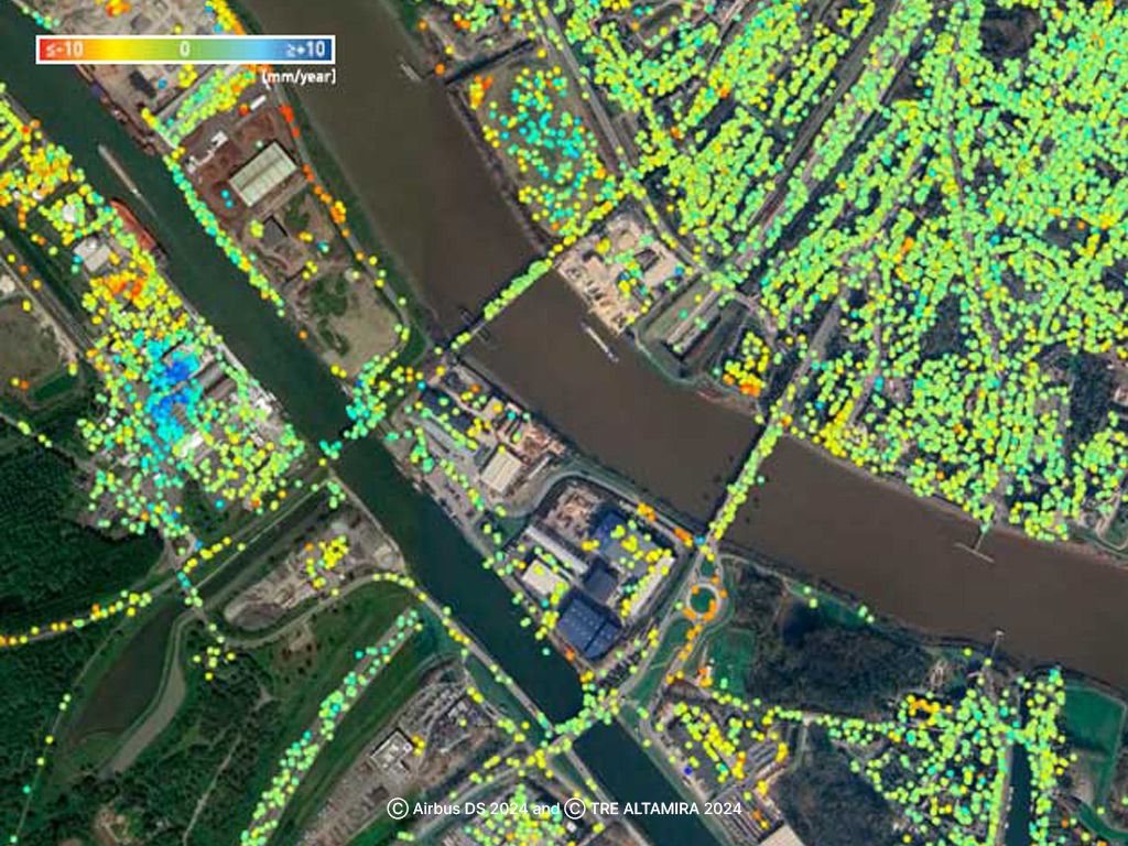 Airbus and TRE ALTAMIRA analysis of Flanders bridges Airbus and TRE ALTAMIRA analysis of Flanders bridges