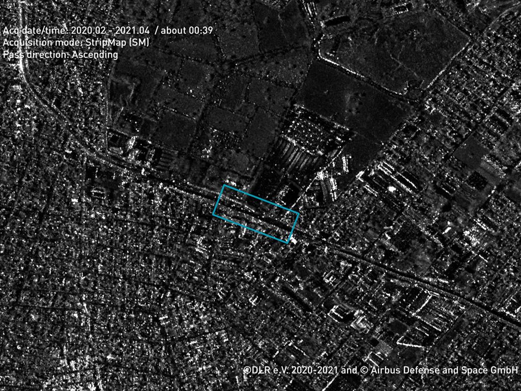 Mexico City Viaduct satellite image from Airbus Radar Constellation Mexico City Viaduct satellite image from Airbus Radar Constellation