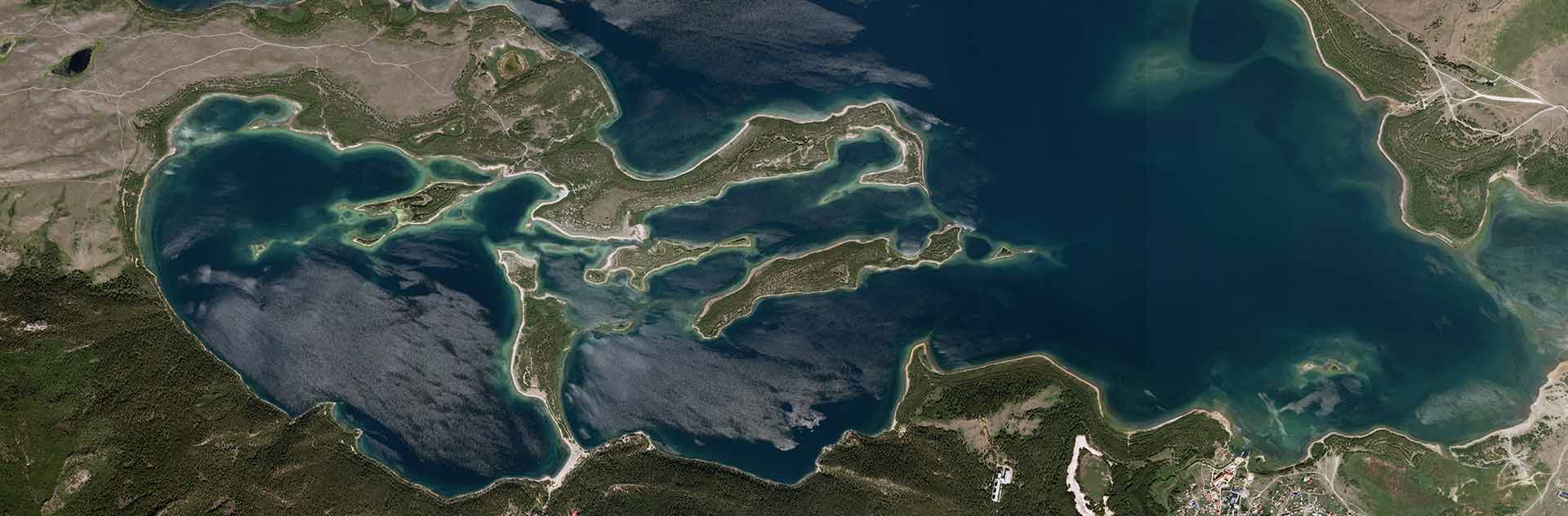 Pléiades Neo satellite image - Borovoye, Kazakhstan - 30cm resolution Pléiades Neo satellite image - Borovoye, Kazakhstan - 30cm resolution