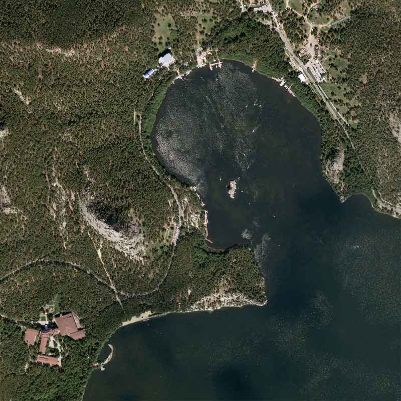 Pléiades Neo satellite image - Borovoye, Kazakhstan - 30cm resolution Pléiades Neo satellite image - Borovoye, Kazakhstan - 30cm resolution