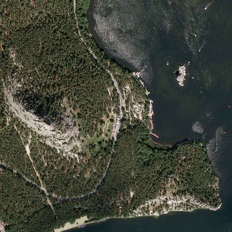 Pléiades Neo satellite image - Borovoye, Kazakhstan - 30cm resolution Pléiades Neo satellite image - Borovoye, Kazakhstan - 30cm resolution