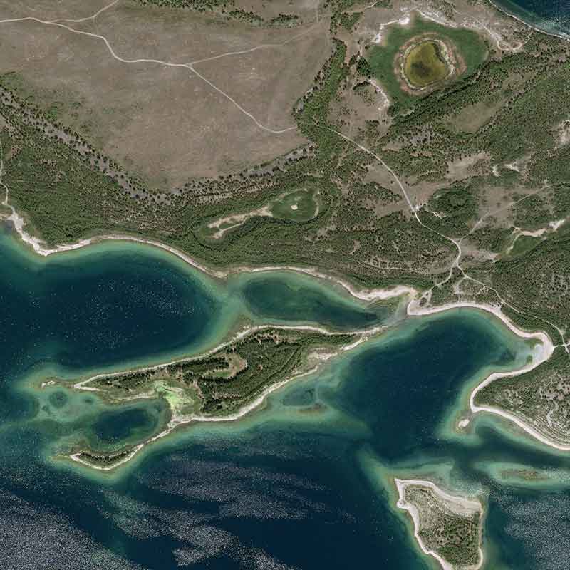 Pléiades Neo satellite image - Borovoye, Kazakhstan - 30cm resolution Pléiades Neo satellite image - Borovoye, Kazakhstan - 30cm resolution
