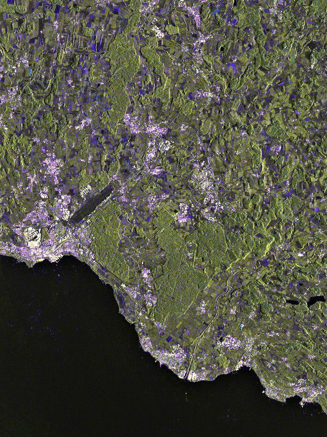 Lake Constance, Europe sample data image by Airbus Radar Constellation Lake Constance, Europe sample data image by Airbus Radar Constellation