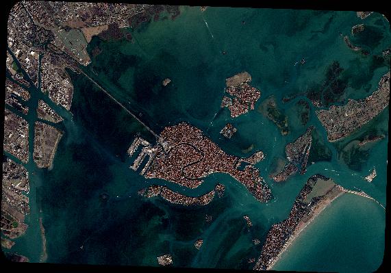 Sample satellite Imagery SPOT 7 Ortho - Venise, Italy Sample satellite Imagery SPOT 7 Ortho - Venise, Italy