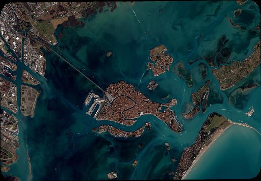 Sample satellite Imagery SPOT 7 Primary - Venise, Italy Sample satellite Imagery SPOT 7 Primary - Venise, Italy
