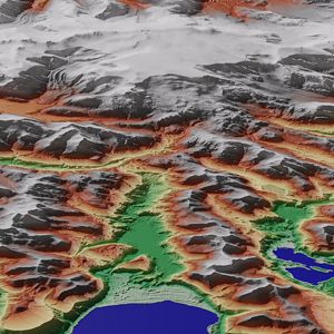 Sample satellite Imagery WorldDEM Neo - Alaska, United States of America Sample satellite Imagery WorldDEM Neo - Alaska, United States of America