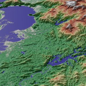Sample satellite Imagery WorldDEM Neo - Vietnam Sample satellite Imagery WorldDEM Neo - Vietnam