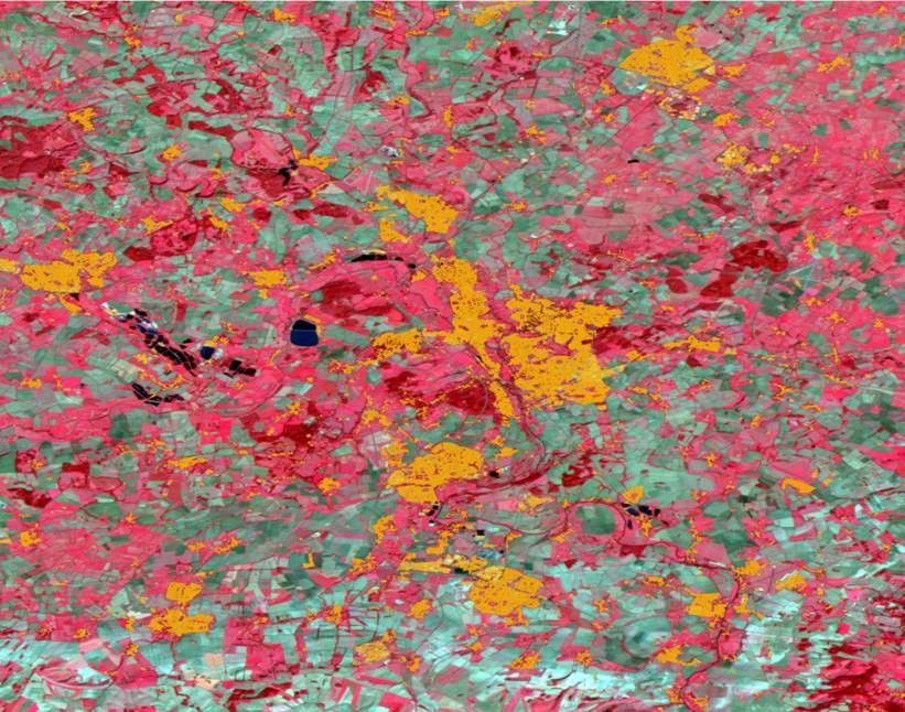 Sample satellite Imagery WorldDEM - Urban Footprint of Oxford, UK Sample satellite Imagery WorldDEM - Urban Footprint of Oxford, UK