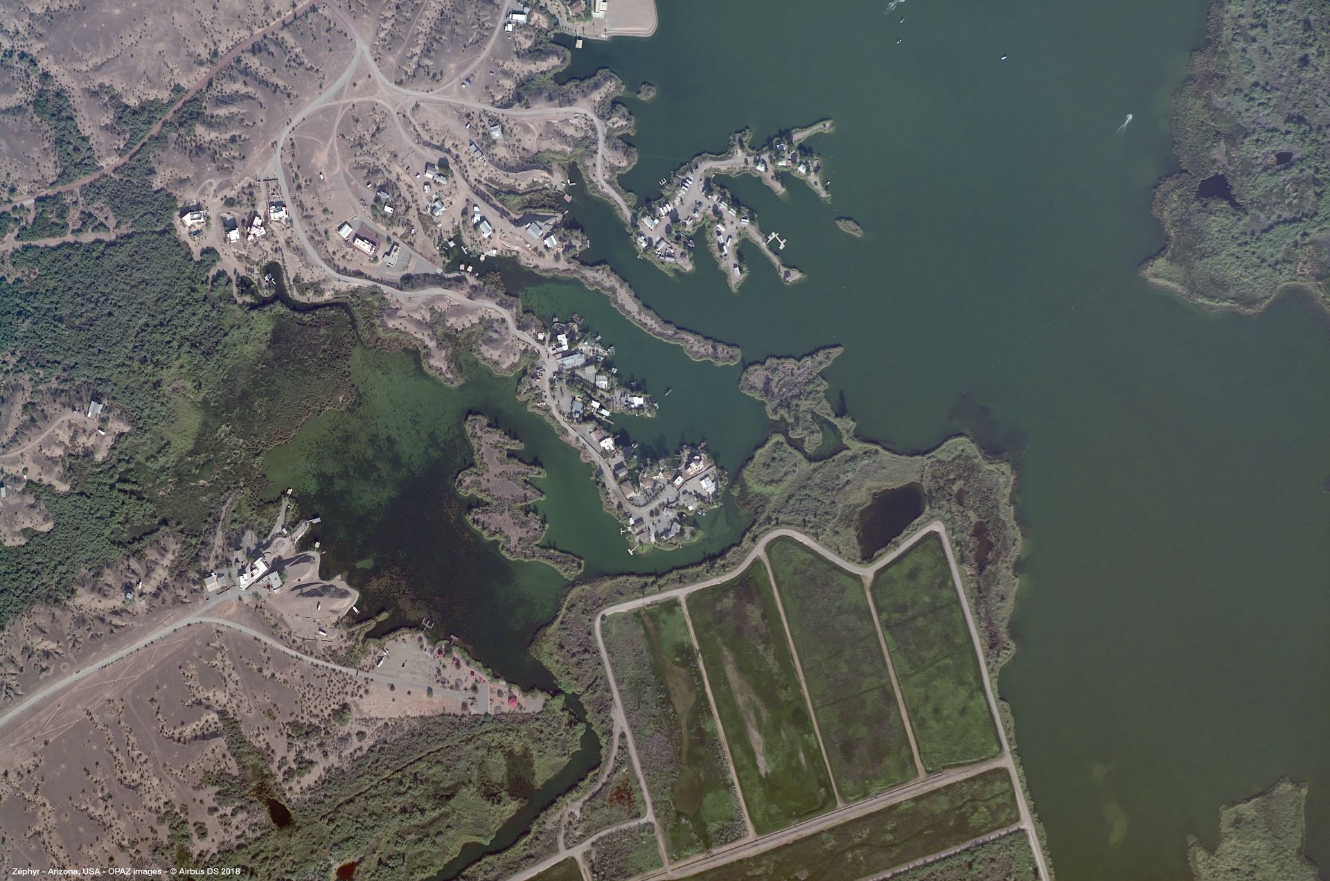 Arizona, USA Satellite image from Zéphyr thumbnail