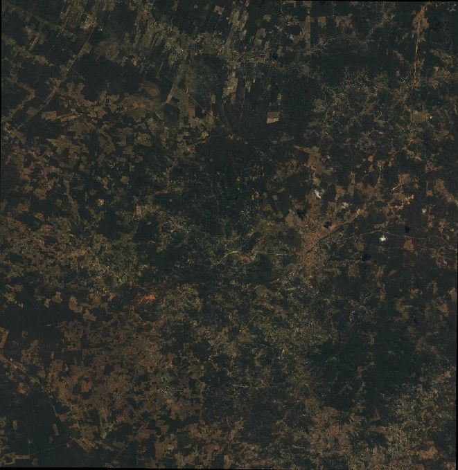 Sample satellite Imagery SPOT 6 Ortho - Jaicos, Brazil