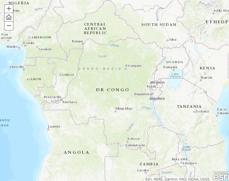 Map Congo Map Congo
