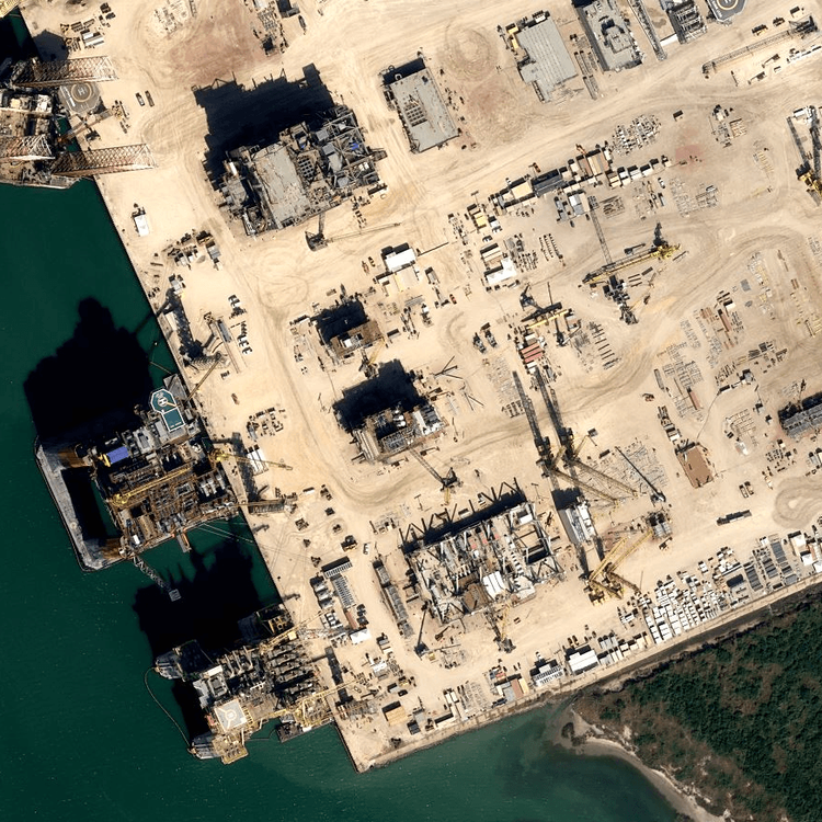 Sample geospatial Imagery | Pléiades Neo Dataset, Ingleside, Texas - USA