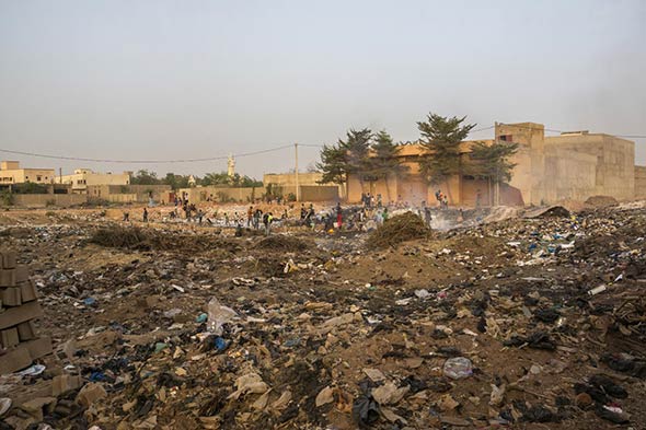Polluted Aera in West Africa Polluted Aera in West Africa