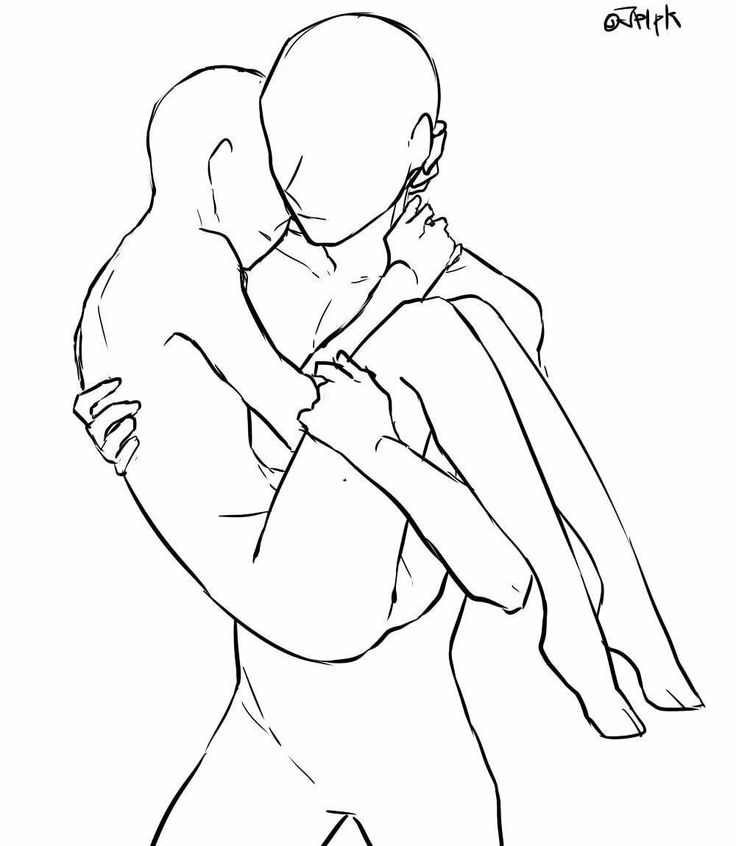 a line art sketch of a couple embracing. the man is holding the woman in his arms, as she wraps her legs around his waist. they are both smiling, and the overall feeling of the drawing is one of love and affection.