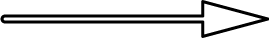 a white arrow pointing right on a black background.