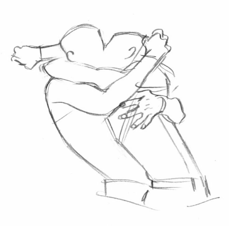 a sketch of two people embracing, drawn in black and white pencil. the drawing is simple and minimalist, but captures the emotion and intimacy of the moment. the lines are fluid and